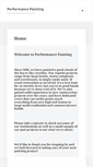 Mobile Screenshot of performancepainting.ca